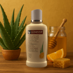 Limpiadora Humectante Enjuagable con Sabila, Miel y Aceites Esenciales - 130g