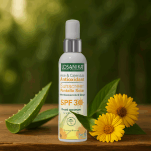 SPF 30 Aloe & Calendula Antioxidante Pantalla Solar - 60g